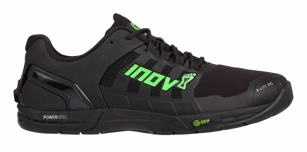 Inov-8 F-lite G 290 Crossfit Skor Dam Svarta/Gröna Rea SMEQ54706